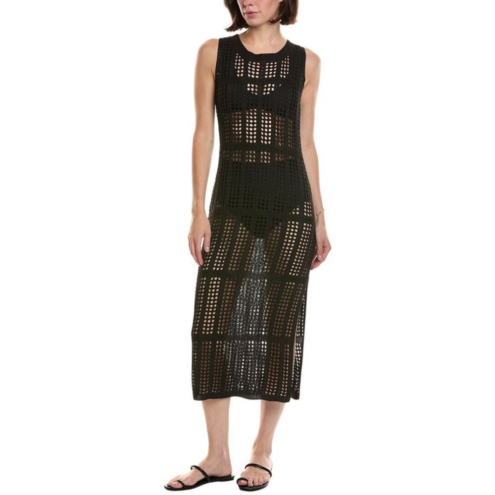 Salty Lemon Womens  Colum Pattern Knit Tank Dress